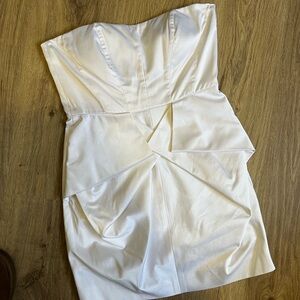 BCBGeneration Elegant White Dress